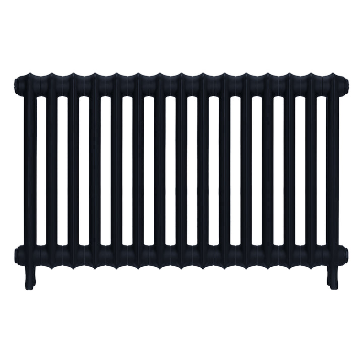 Emmeline II - Pencil Grey Cast Iron Column Radiator H613mm x W1028mm 2 Column - Wall Hung