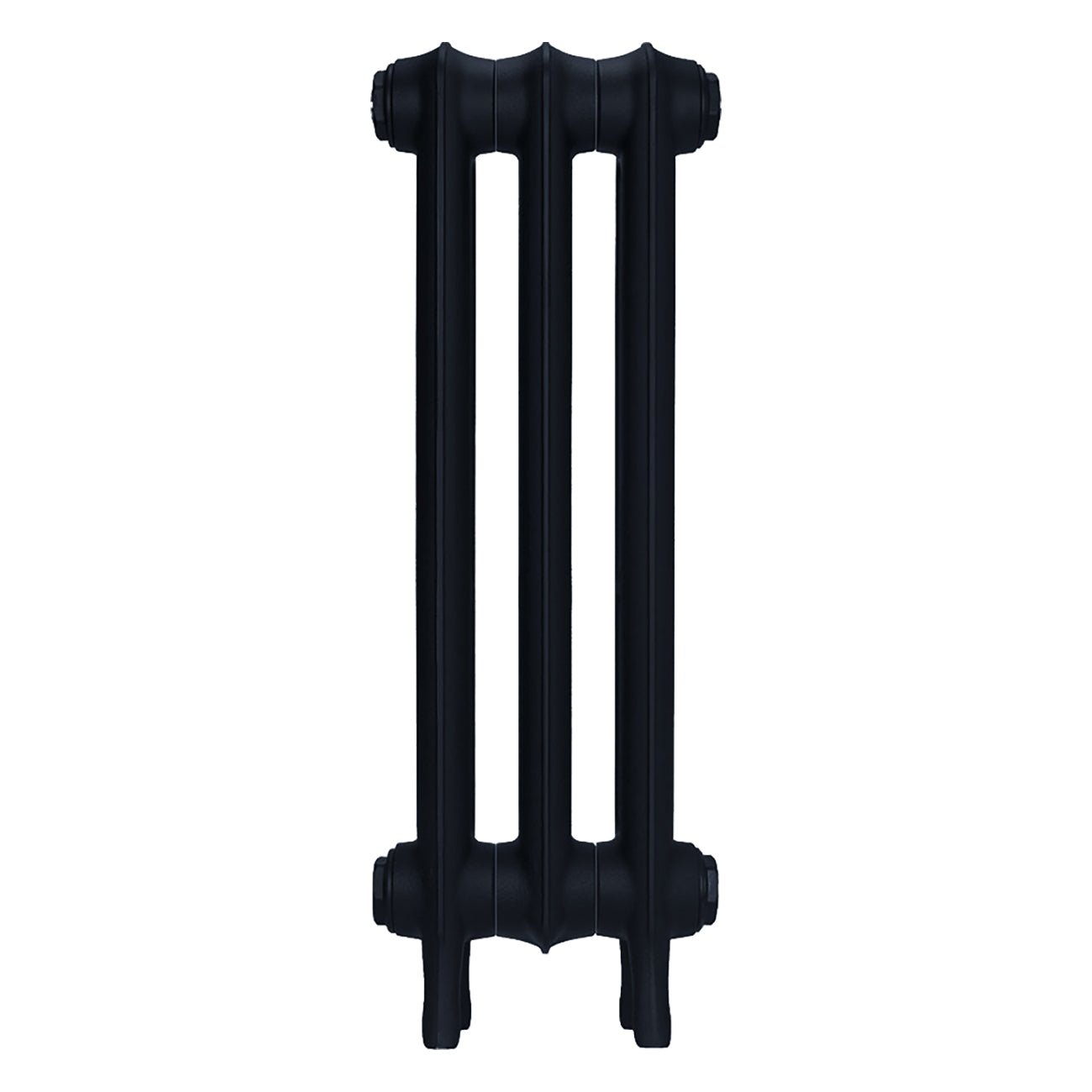 Emmeline II - Pencil Grey Cast Iron Column Radiator H613mm x W230mm 2 Column - Wall Hung