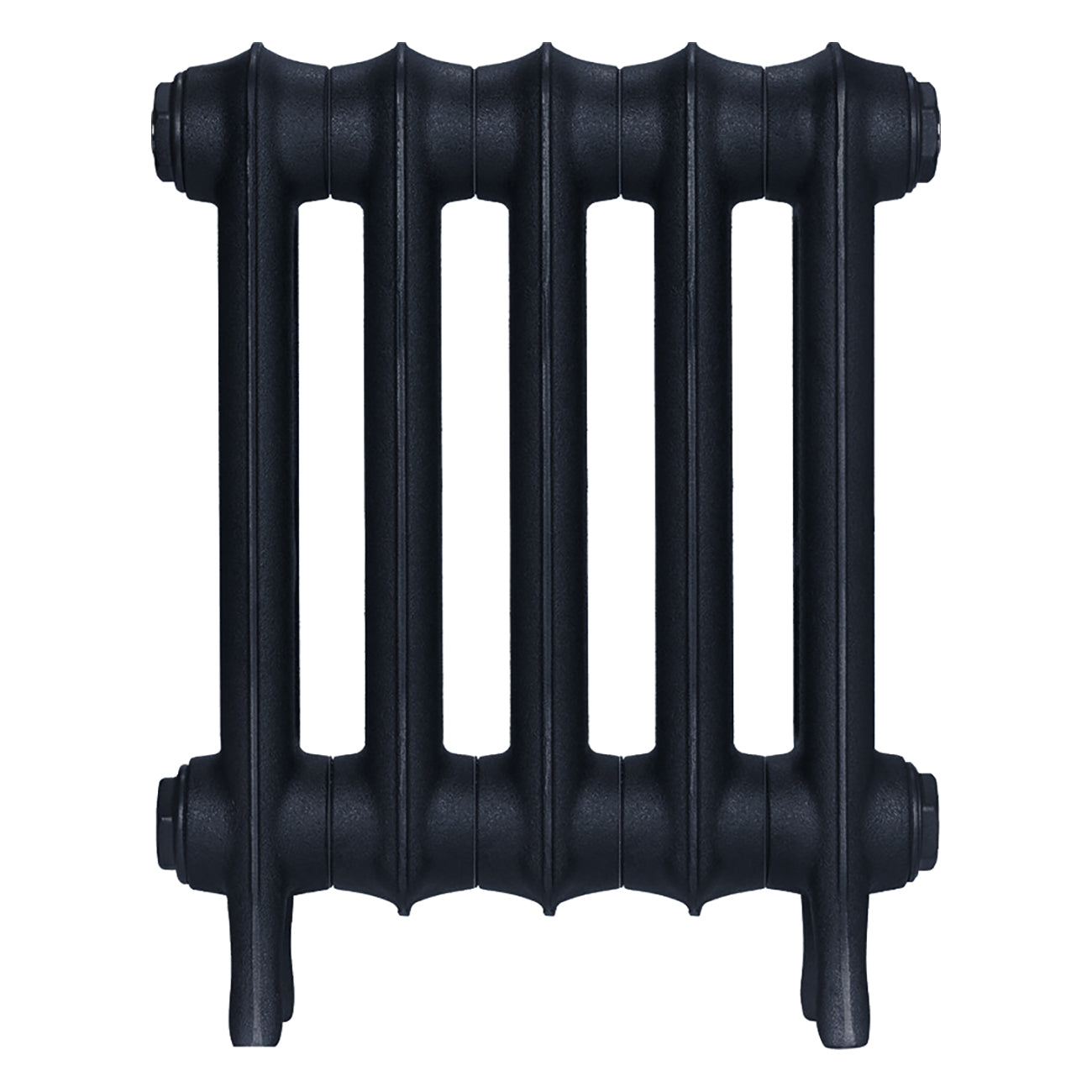 Emmeline II - Pencil Grey Cast Iron Column Radiator H413mm x W363mm 2 Column - Wall Hung