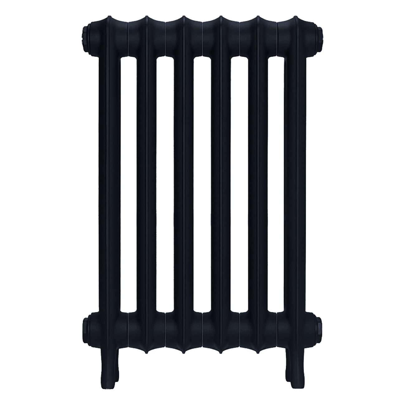 Emmeline II - Pencil Grey Cast Iron Column Radiator H613mm x W429mm 2 Column - Wall Hung