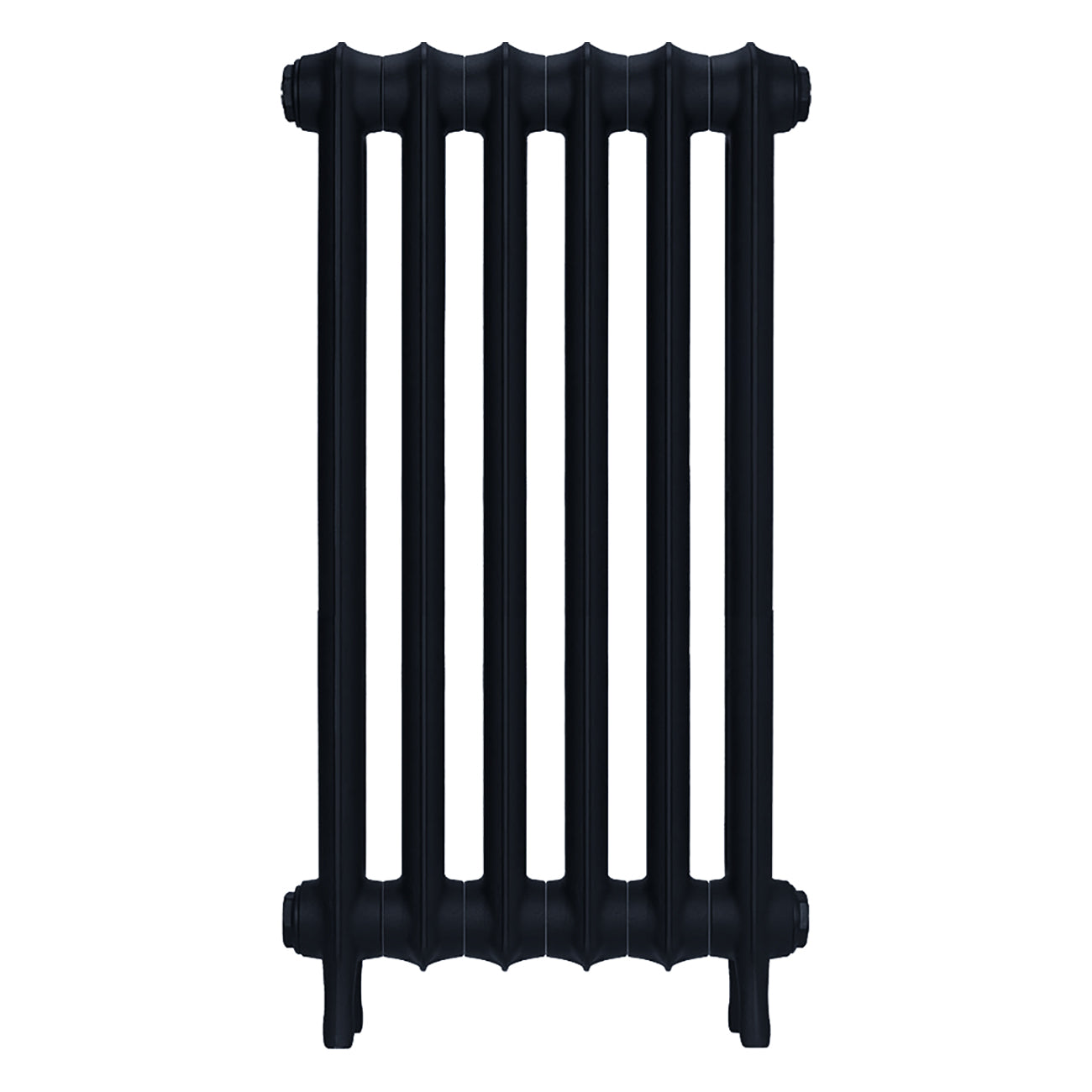 Emmeline II - Pencil Grey Cast Iron Column Radiator H813mm x W429mm 2 Column - Wall Hung