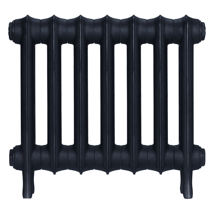 Emmeline II - Pencil Grey Cast Iron Column Radiator H413mm x W496mm 2 Column - Wall Hung