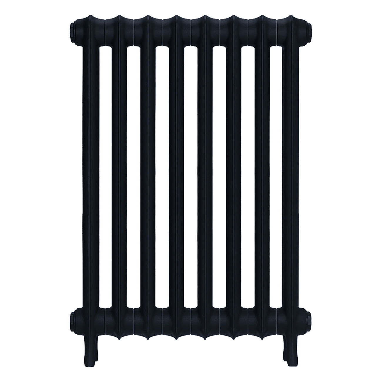 Emmeline II - Pencil Grey Cast Iron Column Radiator H813mm x W562mm 2 Column - Wall Hung