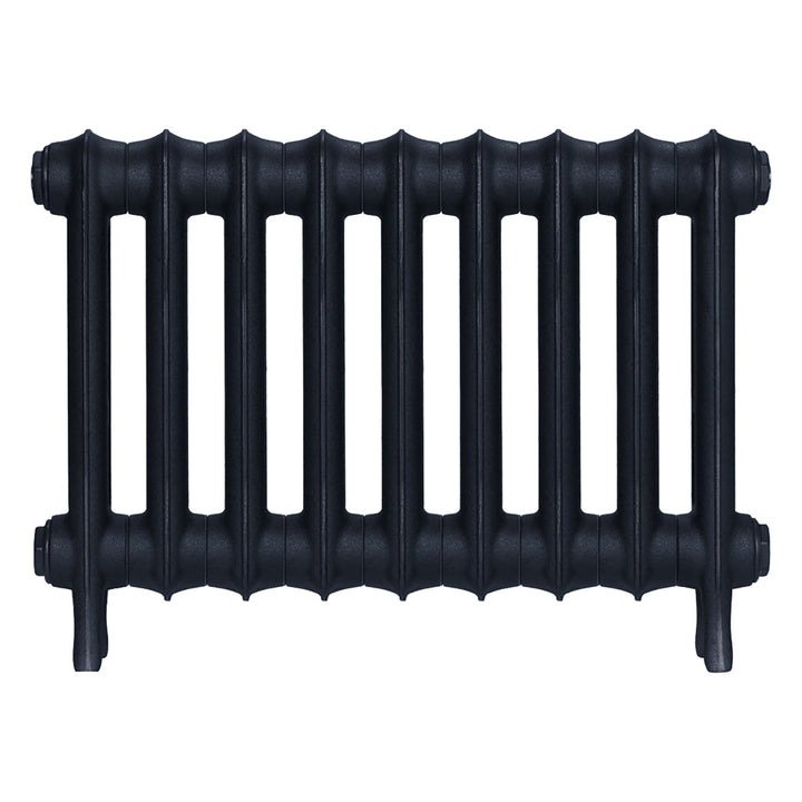 Emmeline II - Pencil Grey Cast Iron Column Radiator H413mm x W629mm 2 Column - Wall Hung