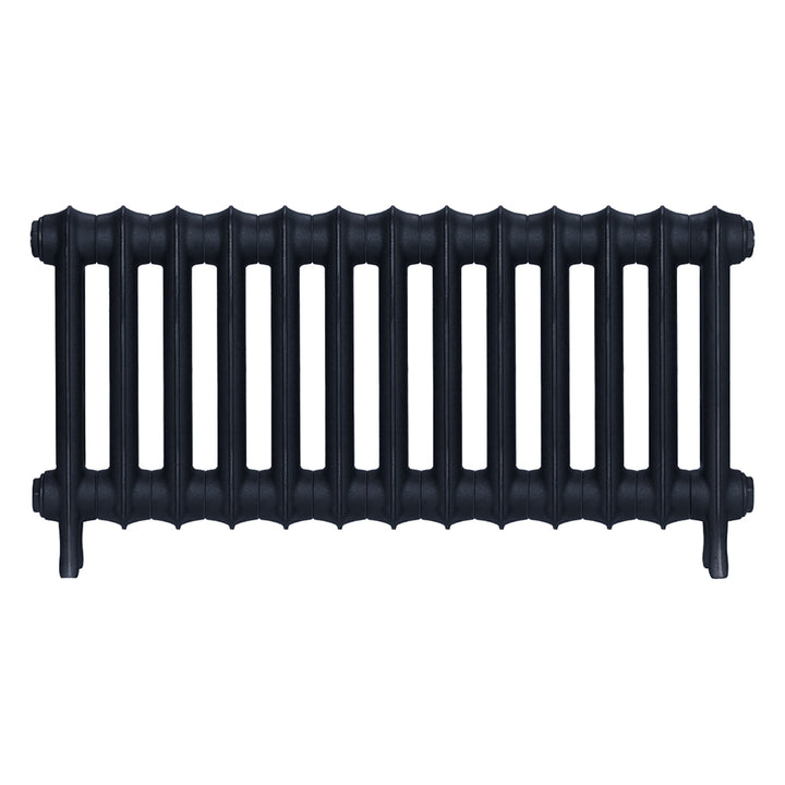 Emmeline III - Pencil Grey Cast Iron Column Radiator H416mm x W895mm 3 Column - Wall Hung