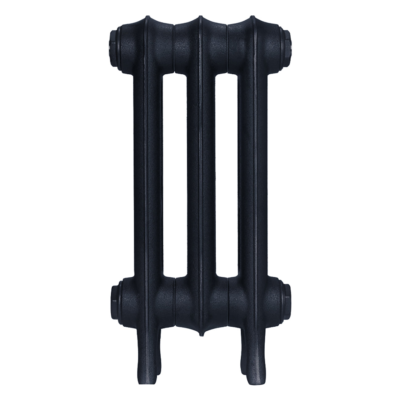 Emmeline III - Pencil Grey Cast Iron Column Radiator H416mm x W230mm 3 Column - Wall Hung