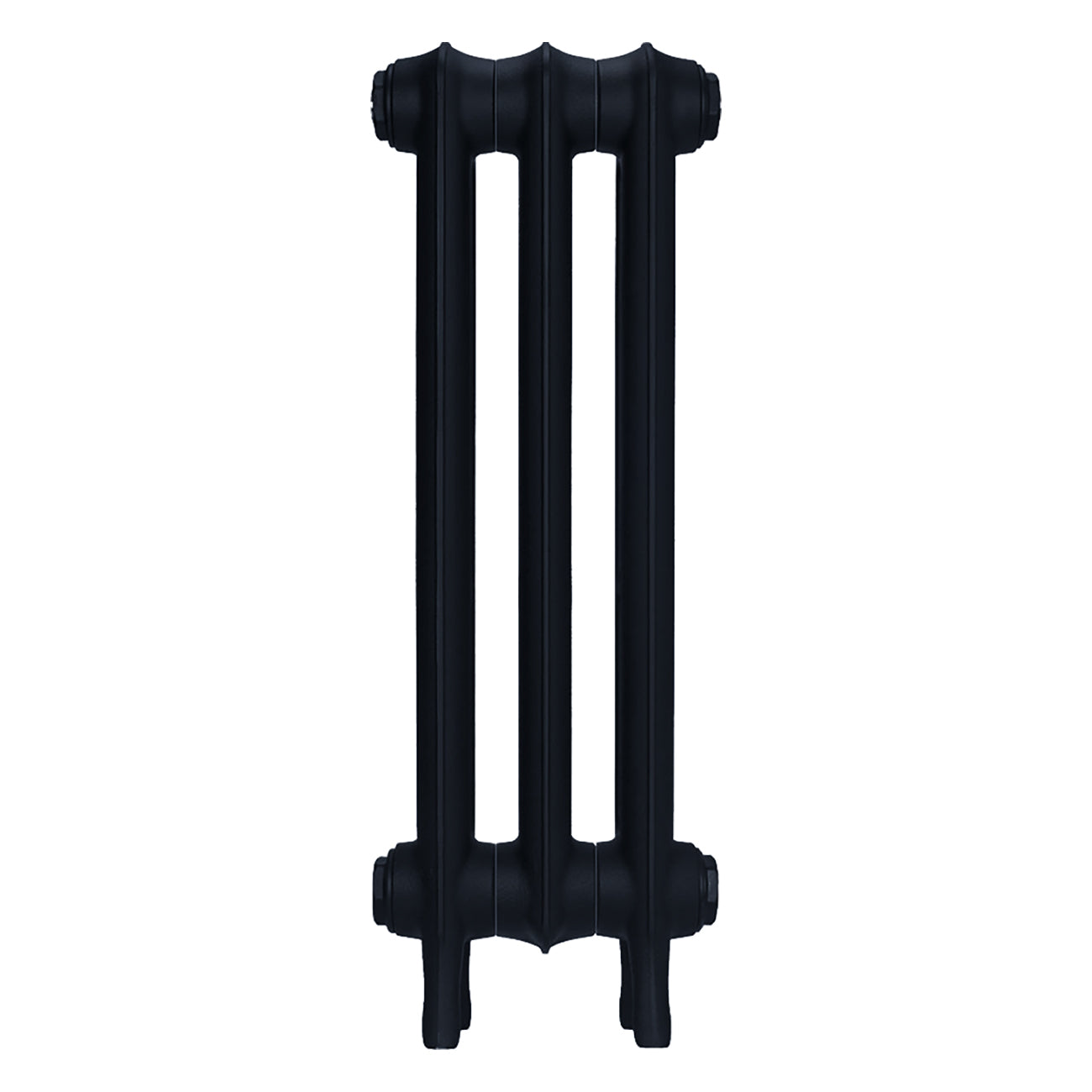 Emmeline III - Pencil Grey Cast Iron Column Radiator H616mm x W230mm 3 Column - Wall Hung