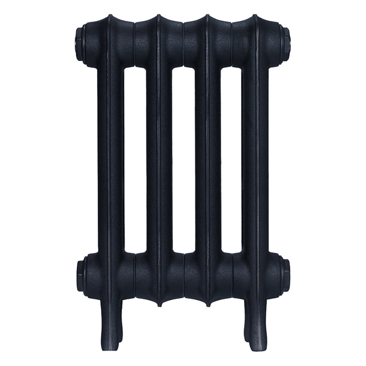 Emmeline III - Pencil Grey Cast Iron Column Radiator H416mm x W296mm 3 Column - Wall Hung