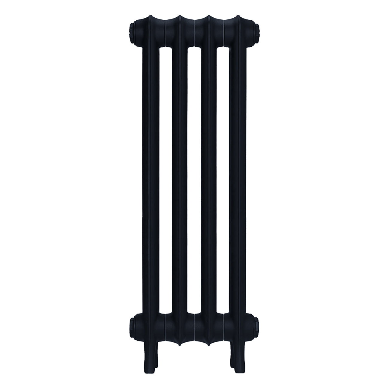 Emmeline III - Pencil Grey Cast Iron Column Radiator H816mm x W296mm 3 Column - Wall Hung