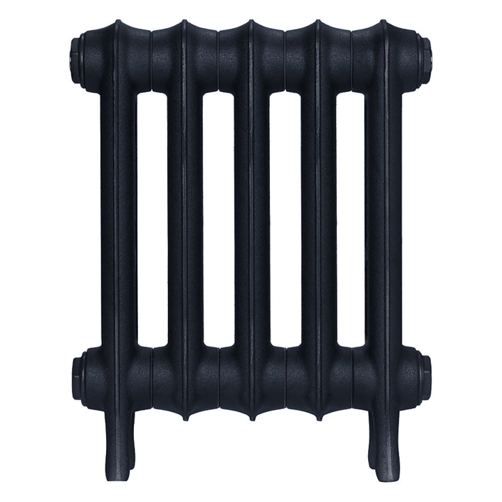 Emmeline III - Pencil Grey Cast Iron Column Radiator H416mm x W363mm 3 Column - Wall Hung