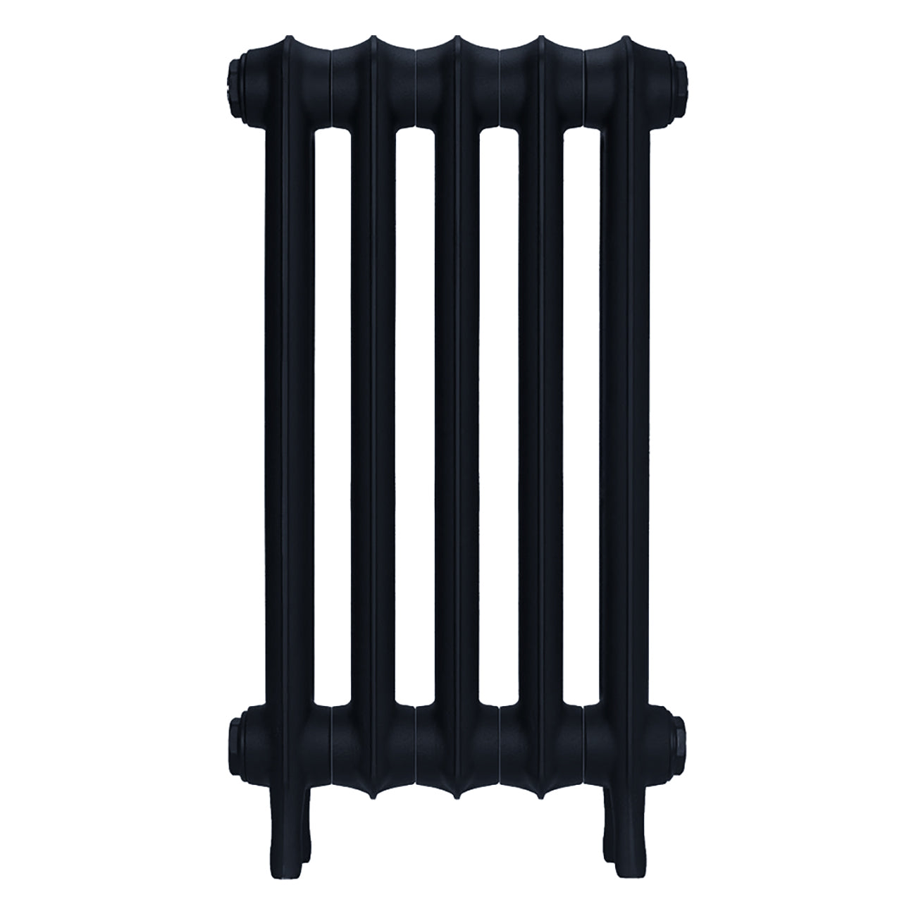 Emmeline III - Pencil Grey Cast Iron Column Radiator H616mm x W363mm 3 Column - Wall Hung