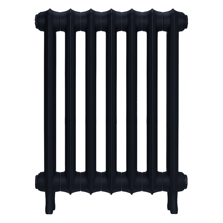 Emmeline III - Pencil Grey Cast Iron Column Radiator H616mm x W496mm 3 Column - Wall Hung
