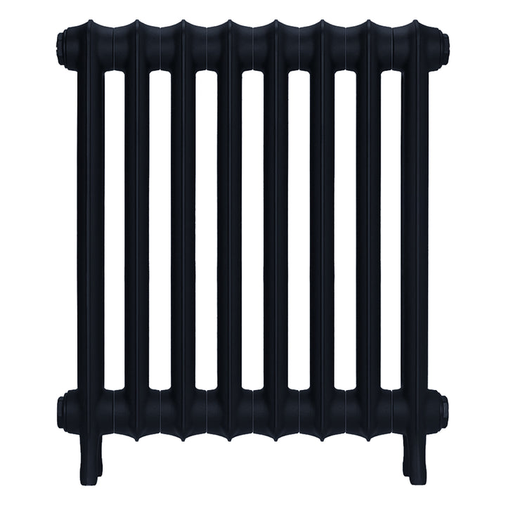Emmeline III - Pencil Grey Cast Iron Column Radiator H616mm x W562mm 3 Column - Wall Hung
