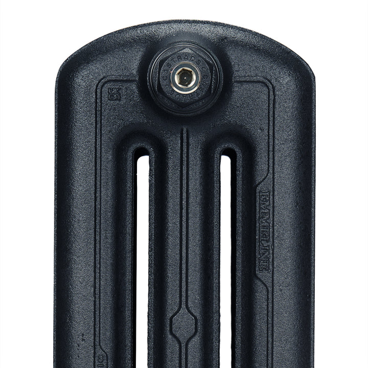 Emmeline III - Pencil Grey Cast Iron Column Radiator H470mm x W629mm 3 Column - Floor Standing