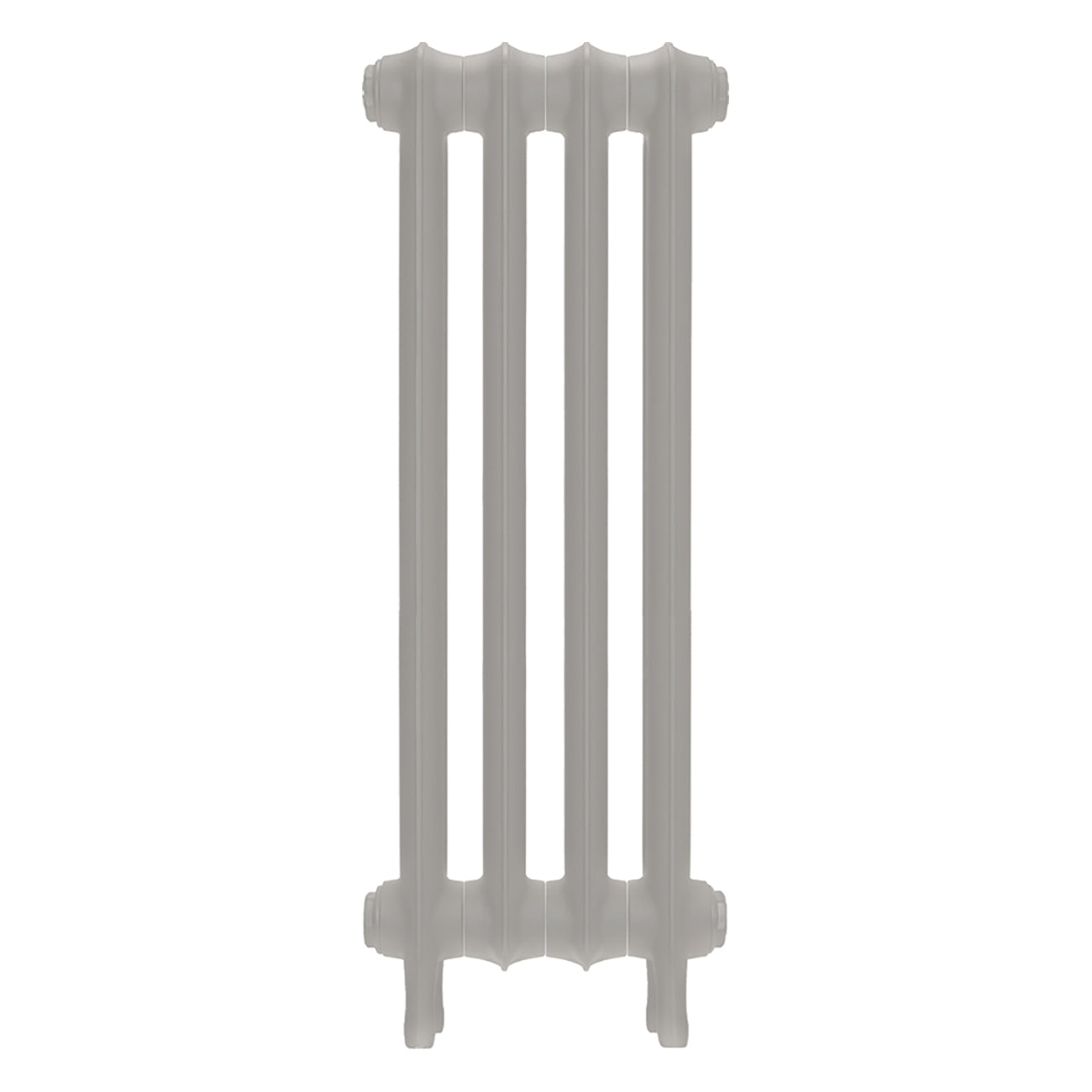 Emmeline I - Pebble Grey Cast Iron Column Radiator H807mm x W296mm 1 Column - Wall Hung