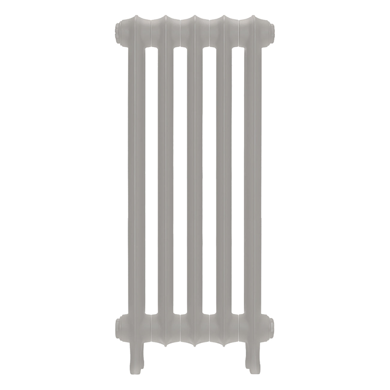 Emmeline I - Pebble Grey Cast Iron Column Radiator H807mm x W363mm 1 Column - Wall Hung