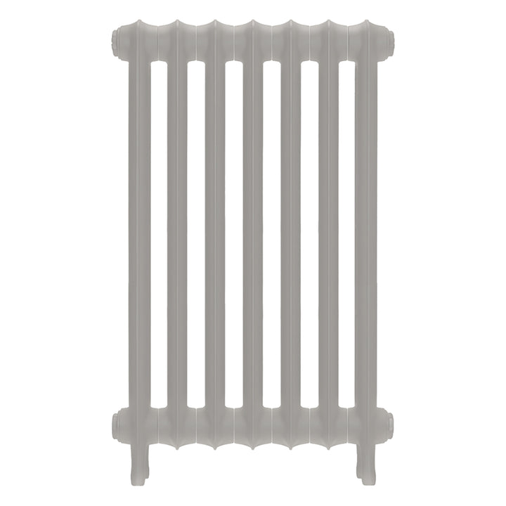 Emmeline I - Pebble Grey Cast Iron Column Radiator H807mm x W496mm 1 Column - Wall Hung