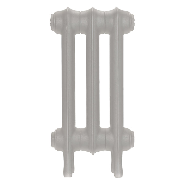 Emmeline II - Pebble Grey Cast Iron Column Radiator H413mm x W230mm 2 Column - Wall Hung