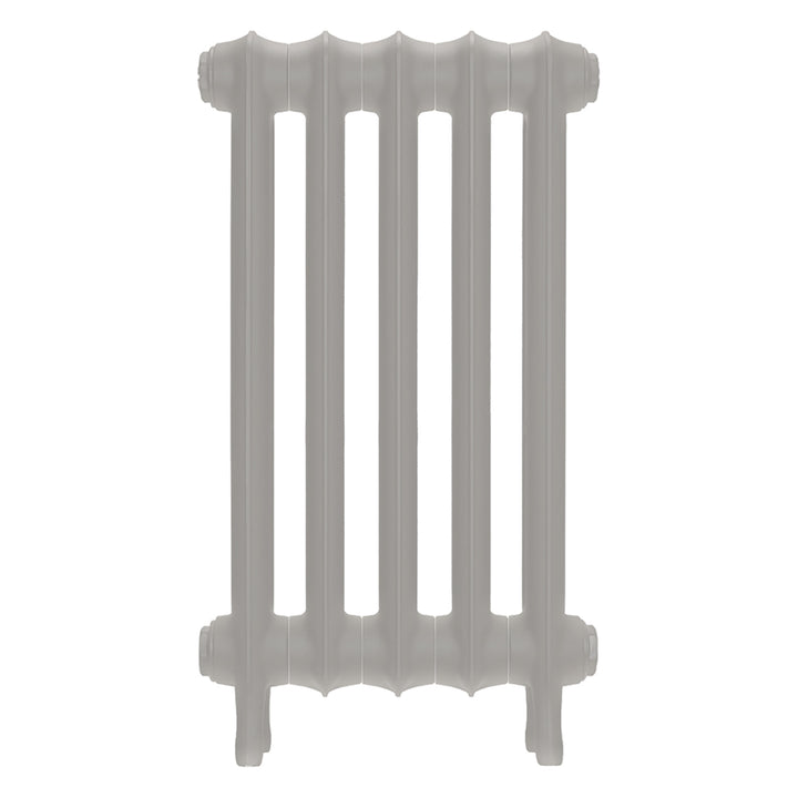 Emmeline II - Pebble Grey Cast Iron Column Radiator H613mm x W363mm 2 Column - Wall Hung