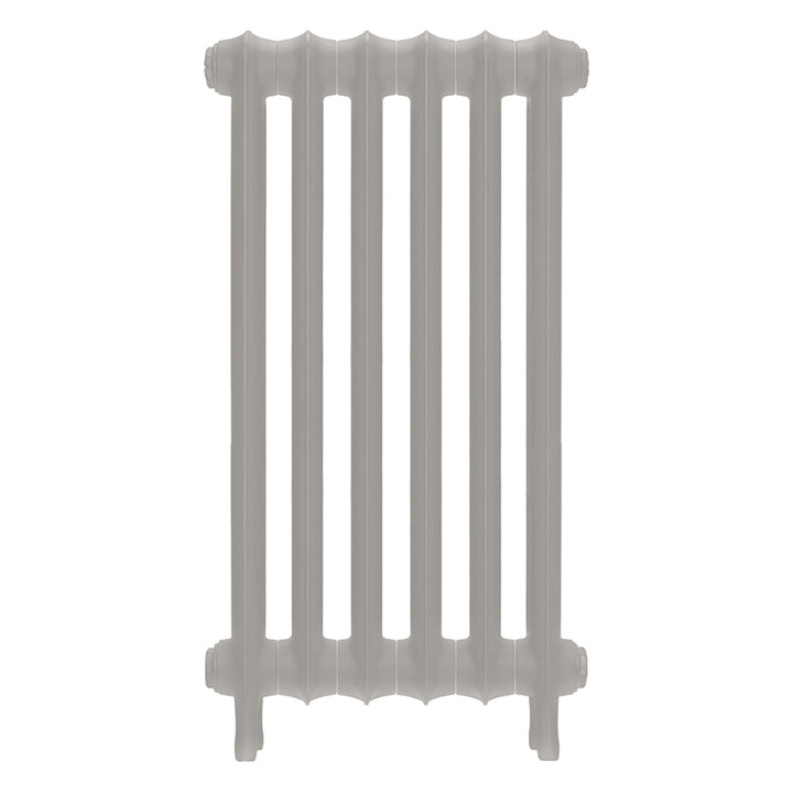 Emmeline II - Pebble Grey Cast Iron Column Radiator H813mm x W429mm 2 Column - Wall Hung