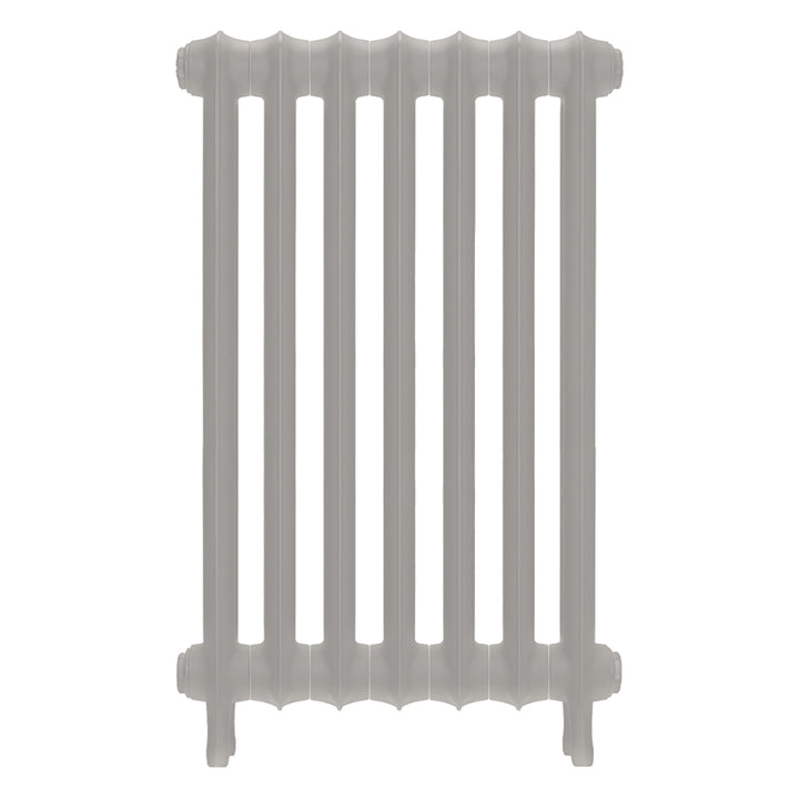 Emmeline II - Pebble Grey Cast Iron Column Radiator H813mm x W496mm 2 Column - Wall Hung