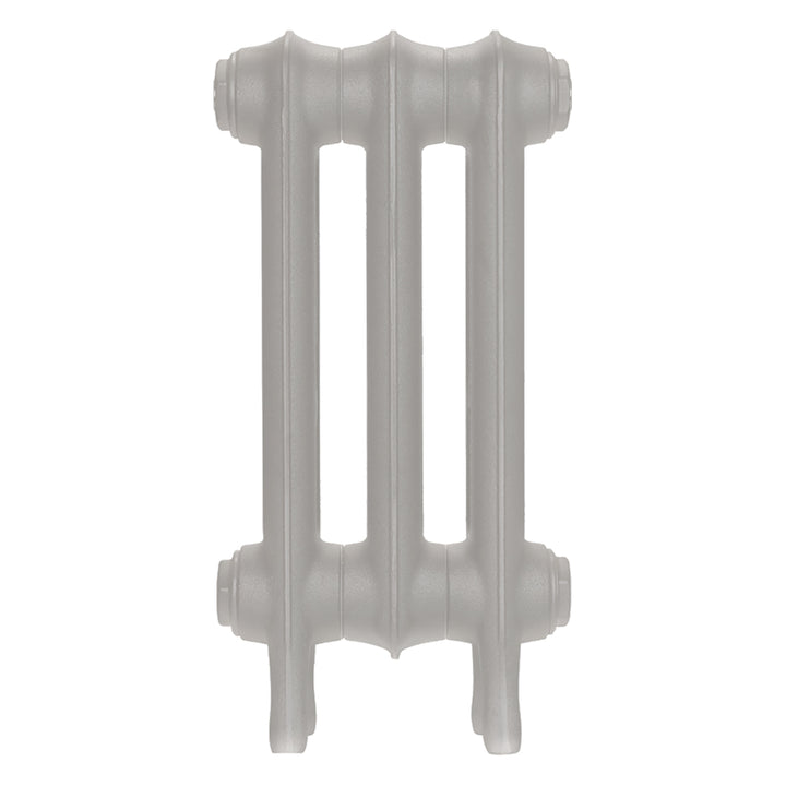 Emmeline III - Pebble Grey Cast Iron Column Radiator H416mm x W230mm 3 Column - Wall Hung