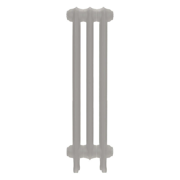 Emmeline III - Pebble Grey Cast Iron Column Radiator H816mm x W230mm 3 Column - Wall Hung