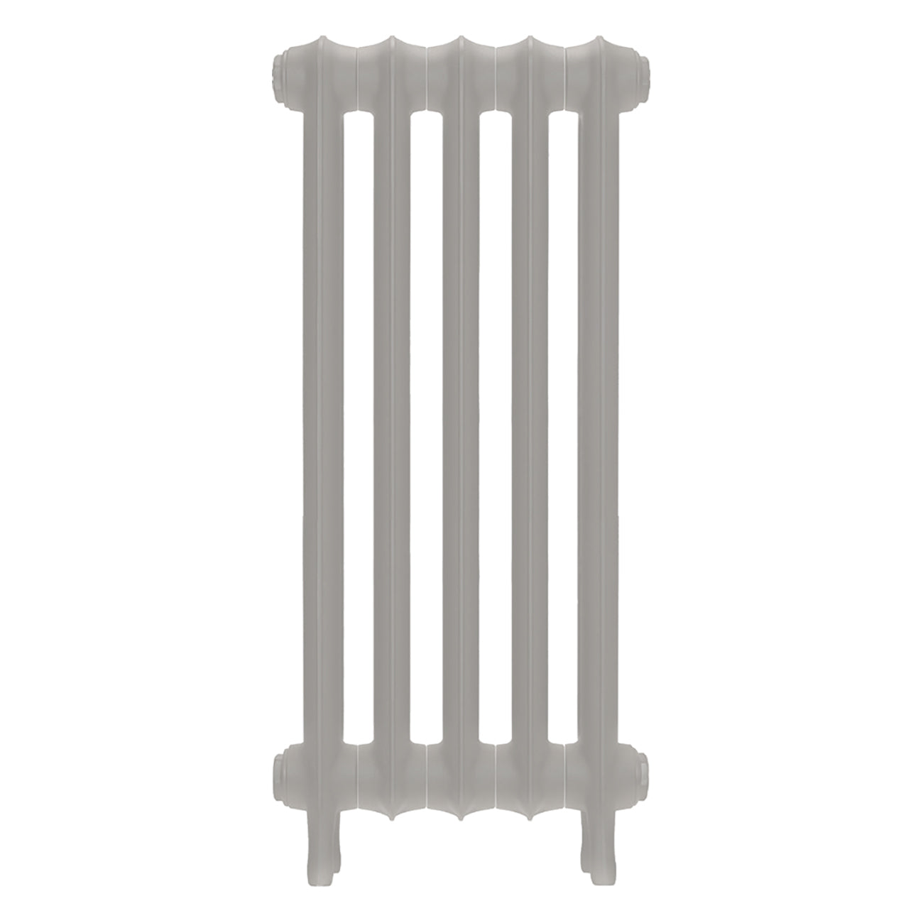 Emmeline III - Pebble Grey Cast Iron Column Radiator H816mm x W363mm 3 Column - Wall Hung