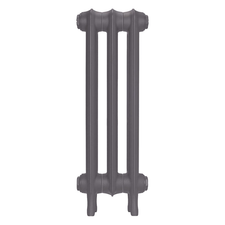 Emmeline I - Quartz Grey Cast Iron Column Radiator H607mm x W230mm 1 Column - Wall Hung