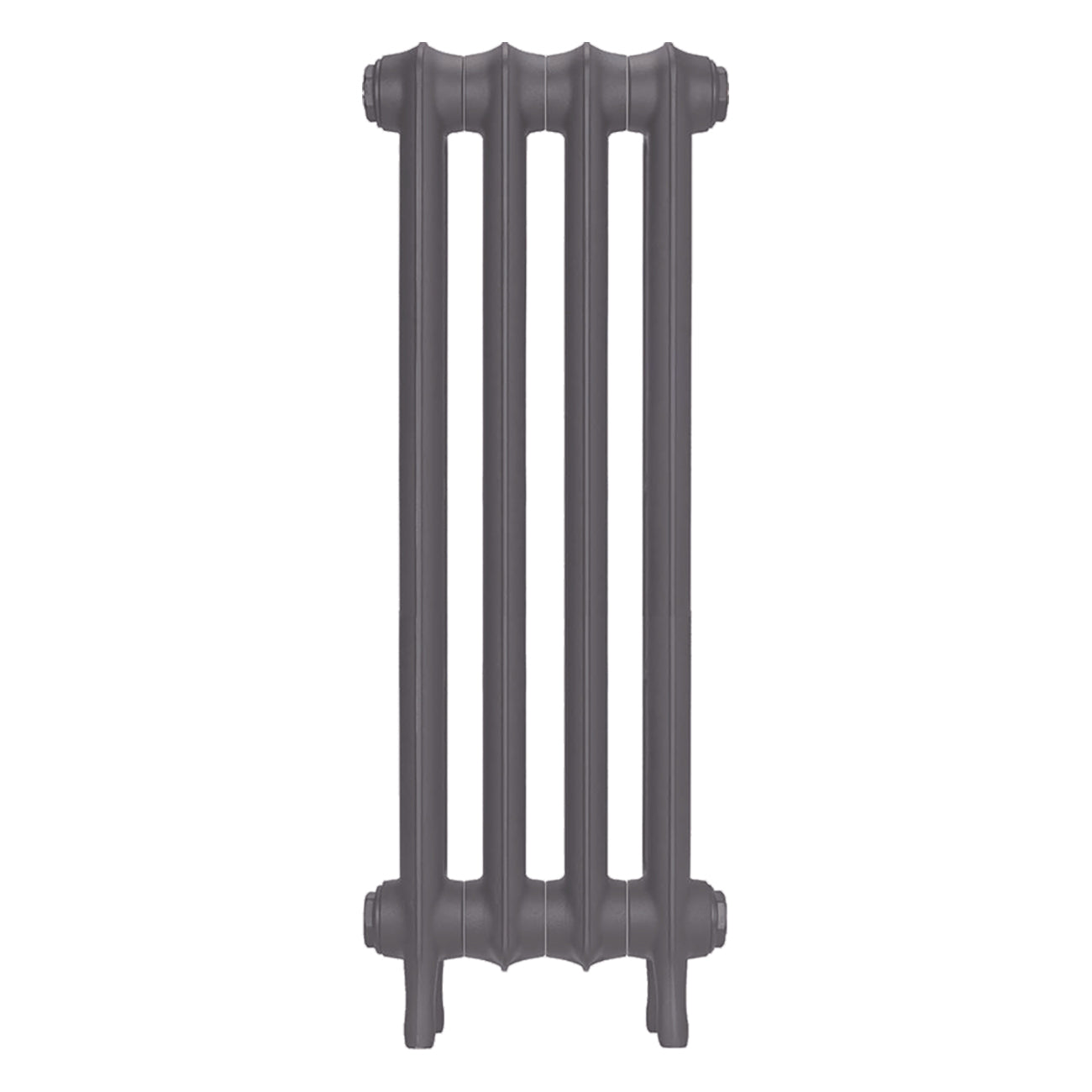 Emmeline I - Quartz Grey Cast Iron Column Radiator H807mm x W296mm 1 Column - Wall Hung