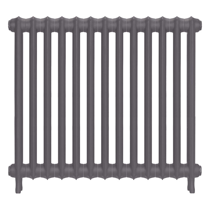 Emmeline II - Quartz Grey Cast Iron Column Radiator H813mm x W895mm 2 Column - Wall Hung