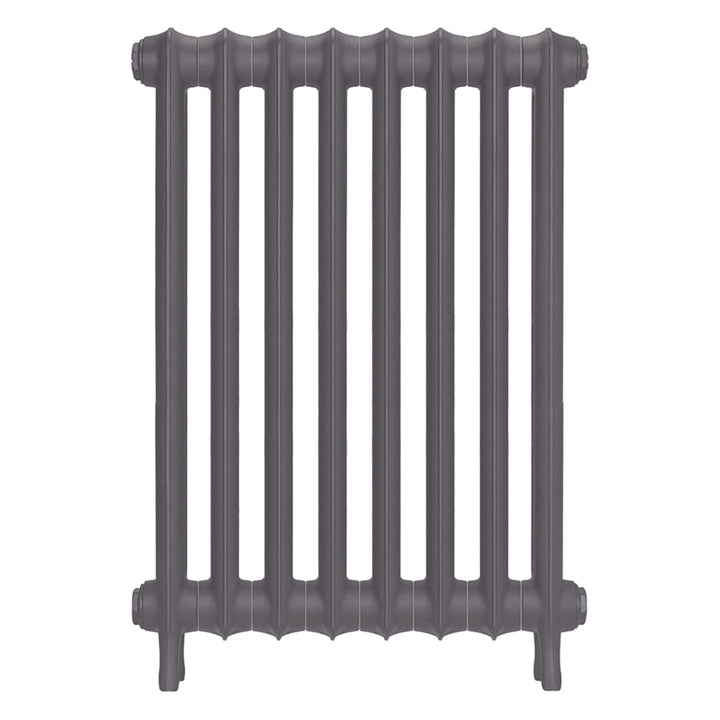 Emmeline II - Quartz Grey Cast Iron Column Radiator H813mm x W562mm 2 Column - Wall Hung