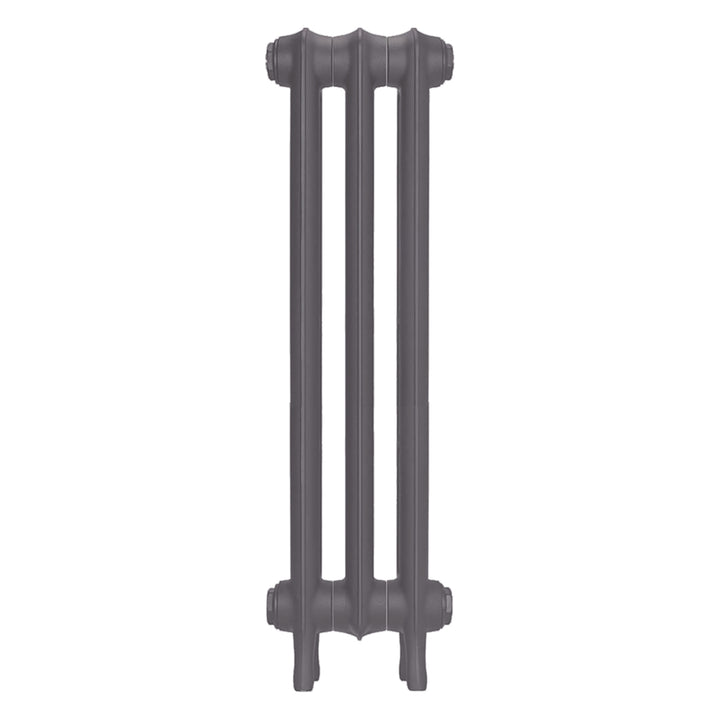 Emmeline III - Quartz Grey Cast Iron Column Radiator H816mm x W230mm 3 Column - Wall Hung