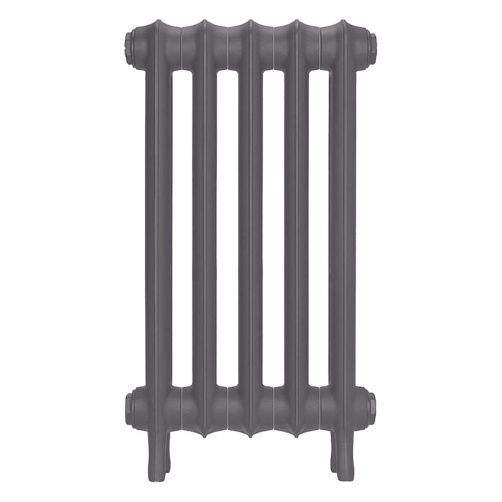 Emmeline III - Quartz Grey Cast Iron Column Radiator H616mm x W363mm 3 Column - Wall Hung