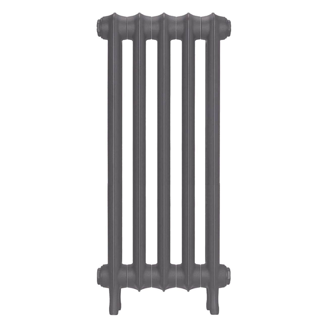 Emmeline III - Quartz Grey Cast Iron Column Radiator H816mm x W363mm 3 Column - Wall Hung