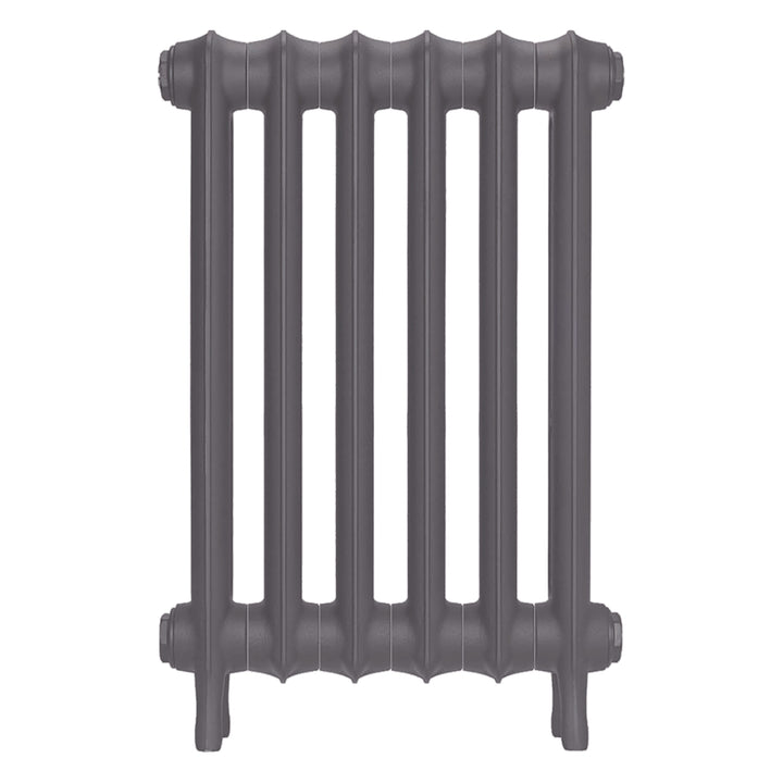 Emmeline III - Quartz Grey Cast Iron Column Radiator H616mm x W429mm 3 Column - Wall Hung