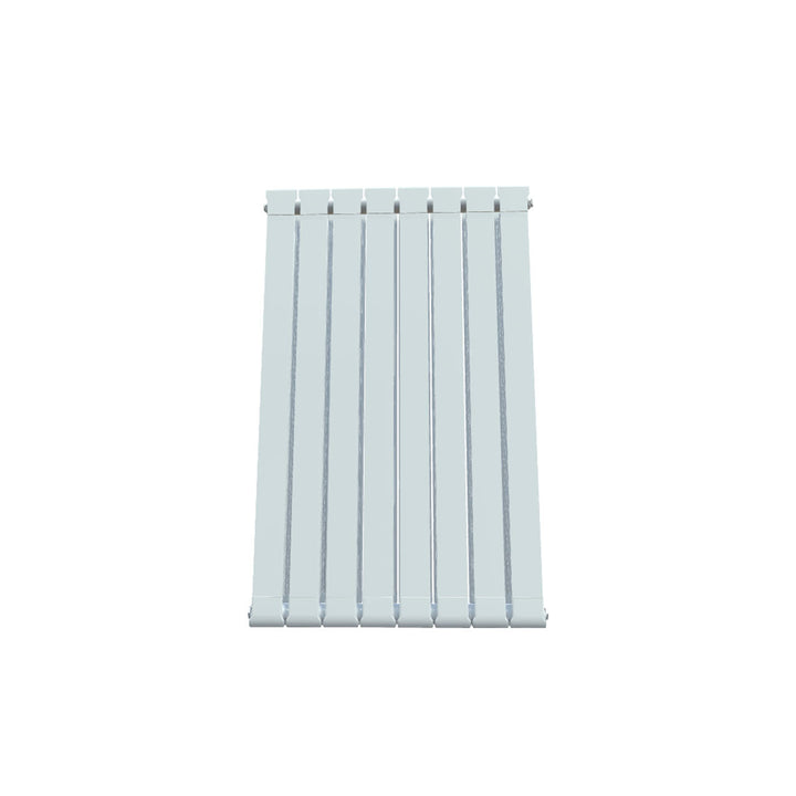 Formby - White Aluminium Flat Top Vertical Radiator H1046mm x W660mm