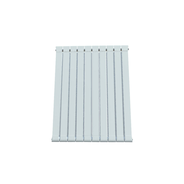 Formby - White Aluminium Flat Top Vertical Radiator H1046mm x W820mm