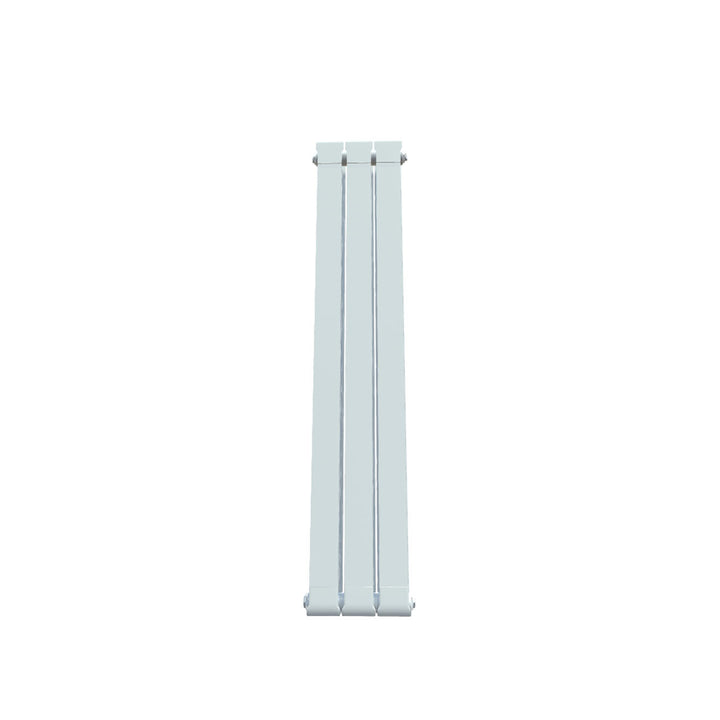 Formby - White Aluminium Flat Top Vertical Radiator H1246mm x W260mm