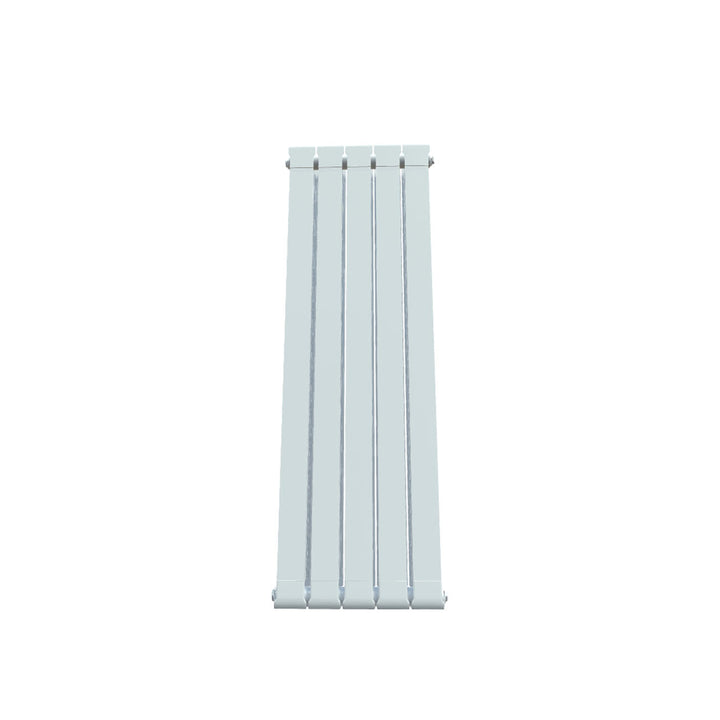 Formby - White Aluminium Flat Top Vertical Radiator H1246mm x W400mm