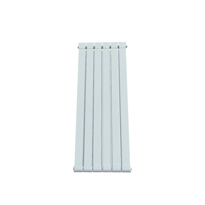 Formby - White Aluminium Flat Top Vertical Radiator H1246mm x W500mm