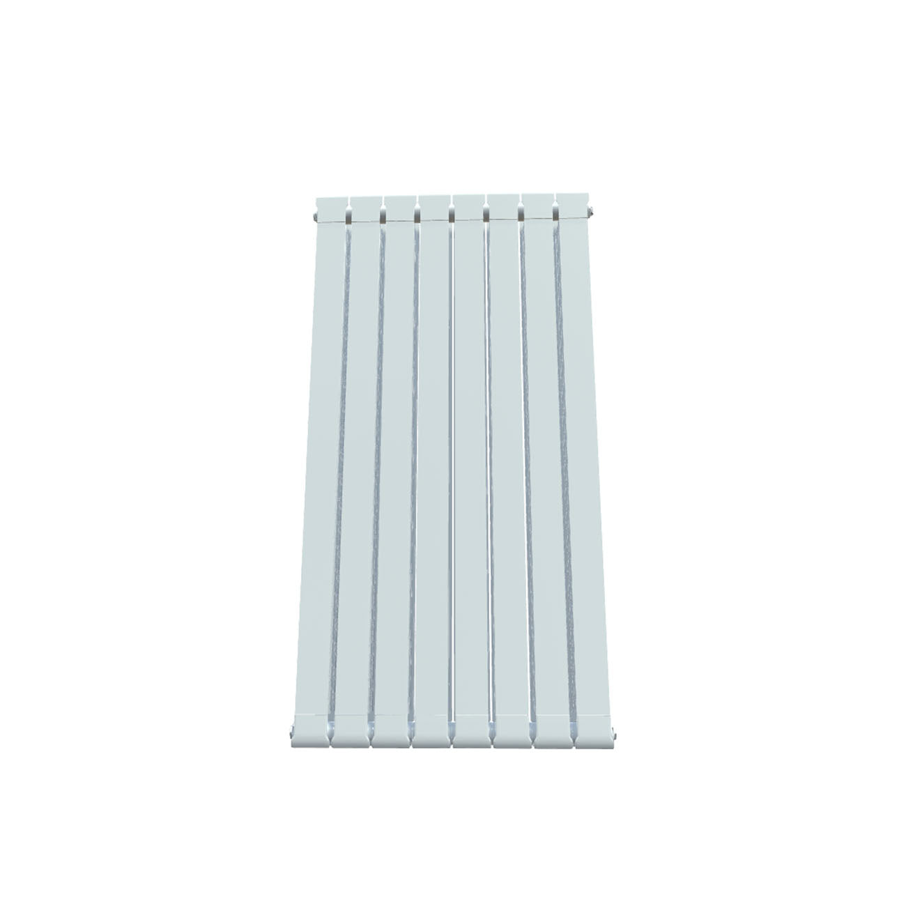 Formby - White Aluminium Flat Top Vertical Radiator H1246mm x W660mm