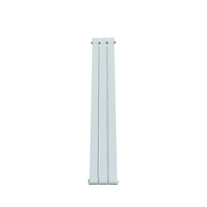 Formby - White Aluminium Flat Top Vertical Radiator H1446mm x W260mm