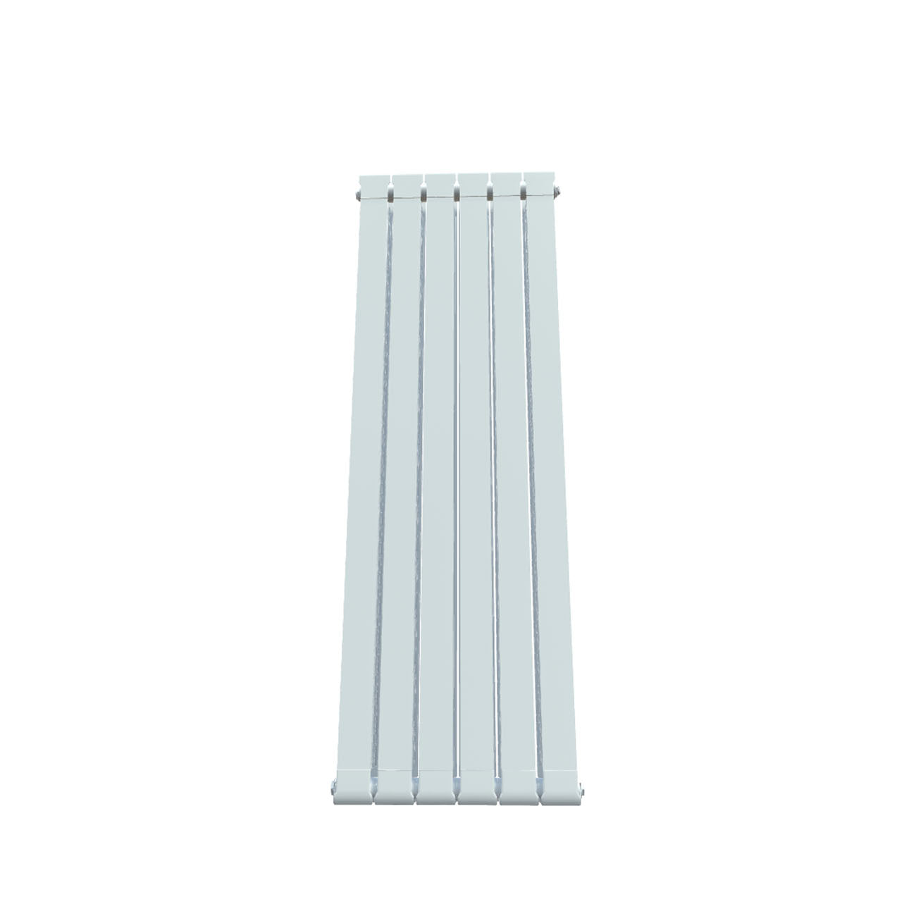 Formby - White Aluminium Flat Top Vertical Radiator H1446mm x W500mm