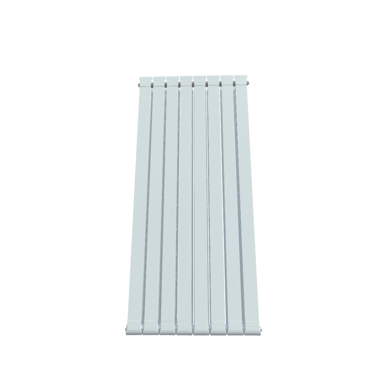 Formby - White Aluminium Flat Top Vertical Radiator H1446mm x W660mm