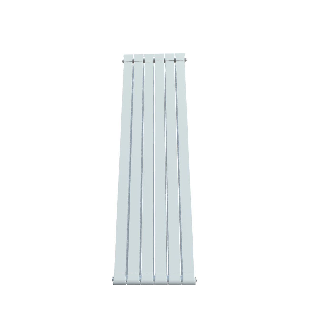 Formby - White Aluminium Flat Top Vertical Radiator H1646mm x W500mm