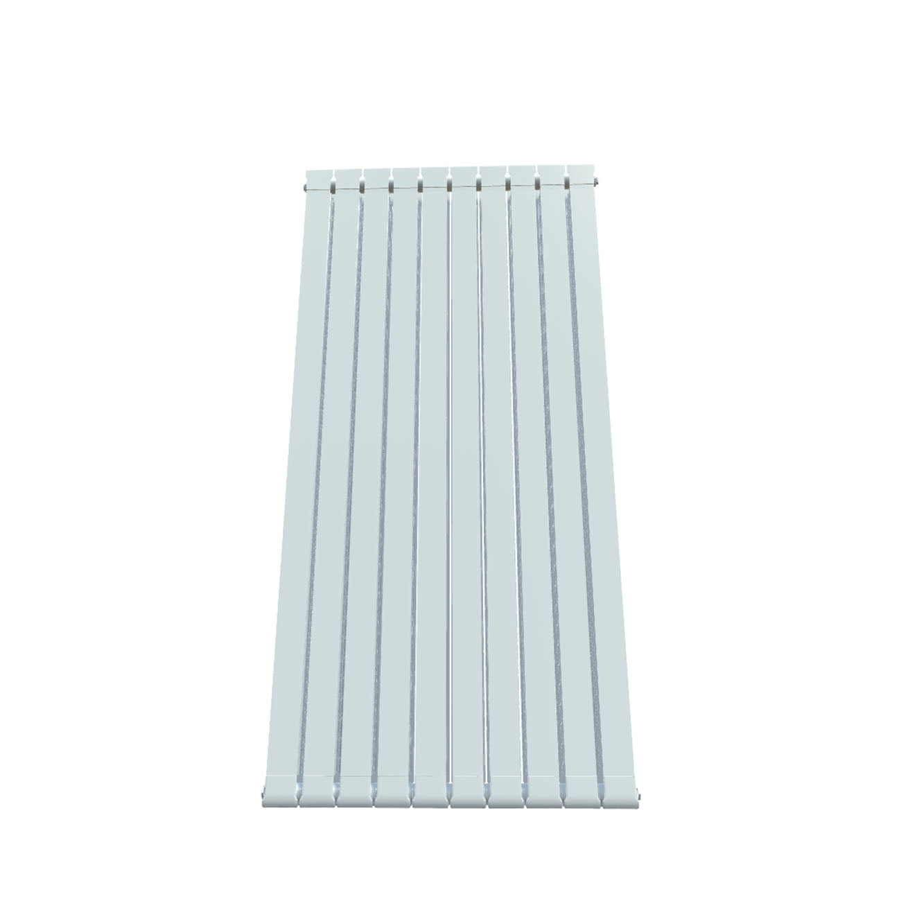 Formby - White Aluminium Flat Top Vertical Radiator H1646mm x W820mm