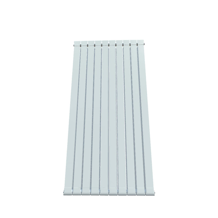Formby - White Aluminium Flat Top Vertical Radiator H1646mm x W820mm