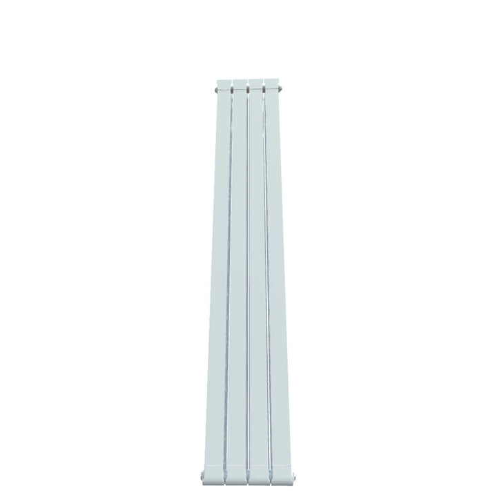 Formby - White Aluminium Flat Top Vertical Radiator H1846mm x W340mm