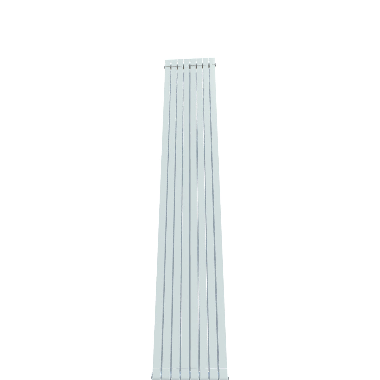 Formby - White Aluminium Flat Top Vertical Radiator H2046mm x W660mm